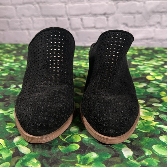Marc Fisher Mule Ripley Suede Black Tan size 6 1/2M - Picture 5 of 14